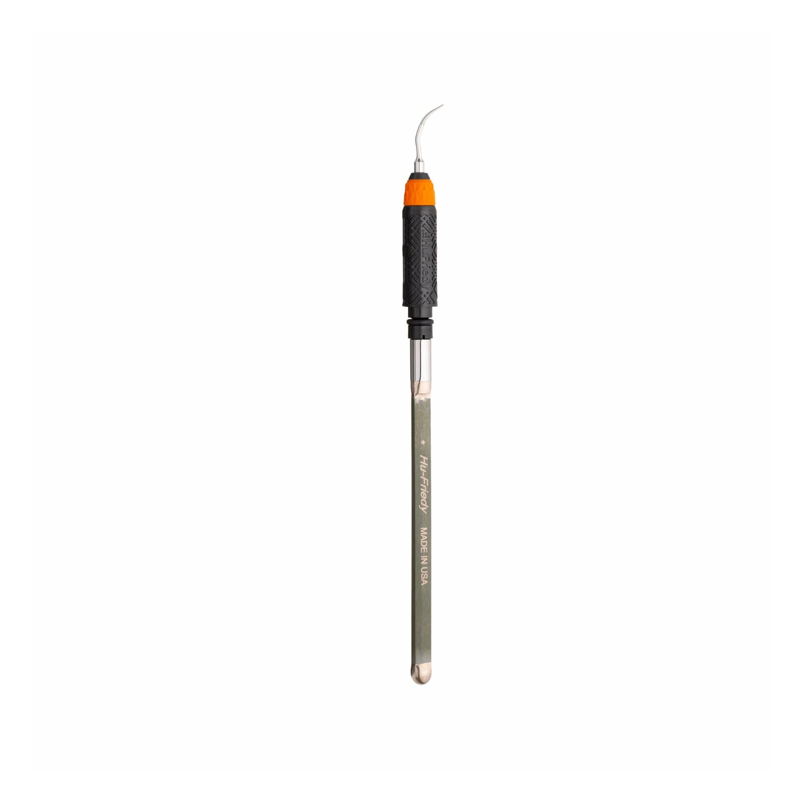 Hu-Friedy Streamline™ Resin Handle Ultrasonic Insert #1000 Triple Bend, 30 kHz, Black/Orange, Each (UI100030KX) thumbnail 4