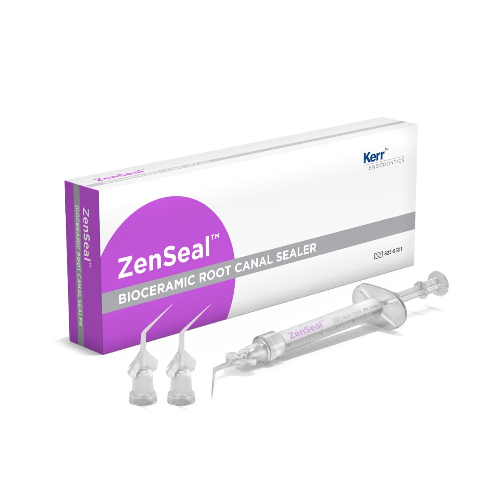 Kerr ZenSeal Bioceramic Root Canal Sealer Kit, 2g Syringe & 20 Tips, 825-9501 thumbnail 2