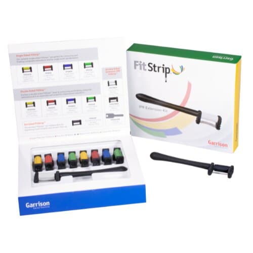 Garrison Dental FitStrip IPR Kit (FPSK05) - Interproximal Reduction & Finishing Kit, 10 Double-Sided Diamond Strips, 2 Handles, 1 IPR Gauge thumbnail 8