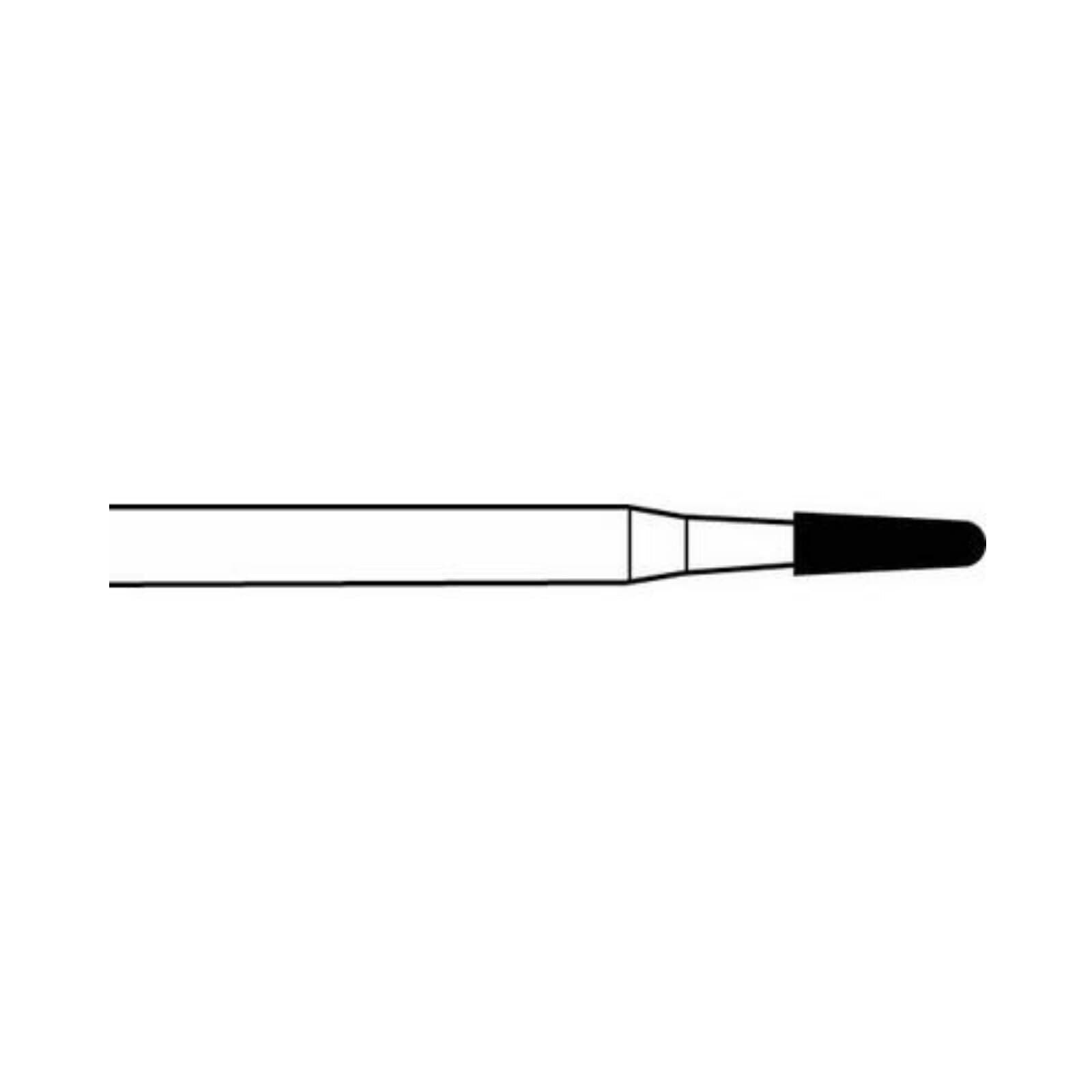 Midwest Once Sterile Carbide Bur FG #1171, Tapered Fissure, 1.2 mm, 25/Pkg, 314273 - Midwest Once Operative Burs FG 1171 25/Pk - Image 1