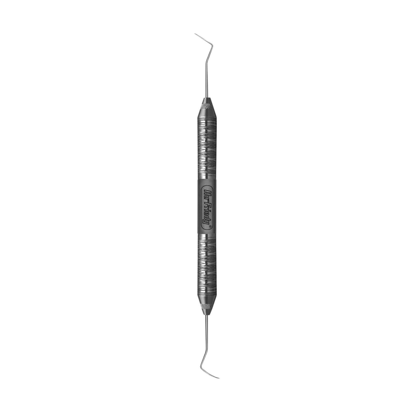 Hu-Friedy #2H Double-Ended Explorer with #6 Satin Steel Handle thumbnail 2