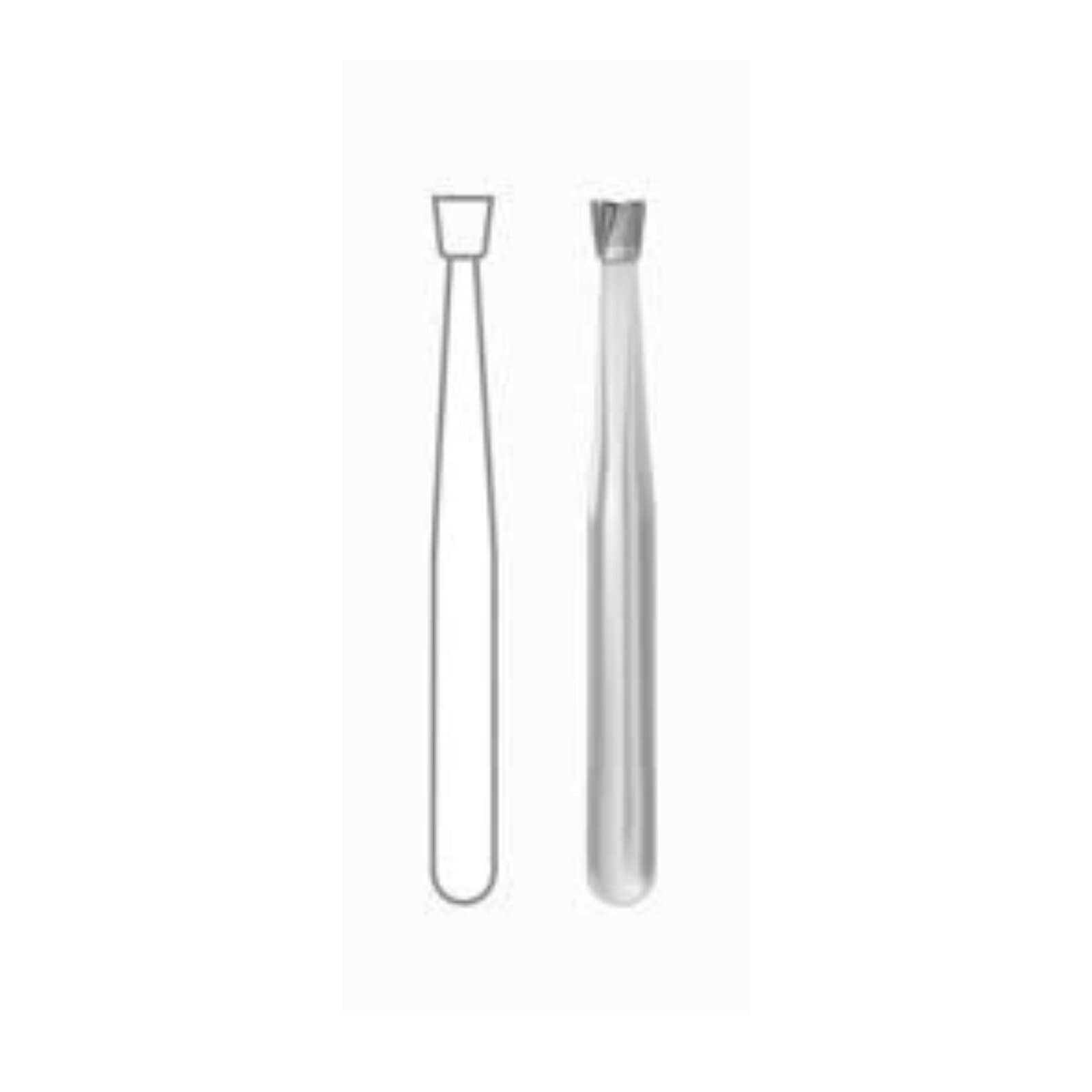 Midwest Operative Carbide Bur #36, Inverted Cone, Friction Grip, 1.0 mm Diameter, 4.9 mm Length, 10/Pk, 389212 thumbnail 2