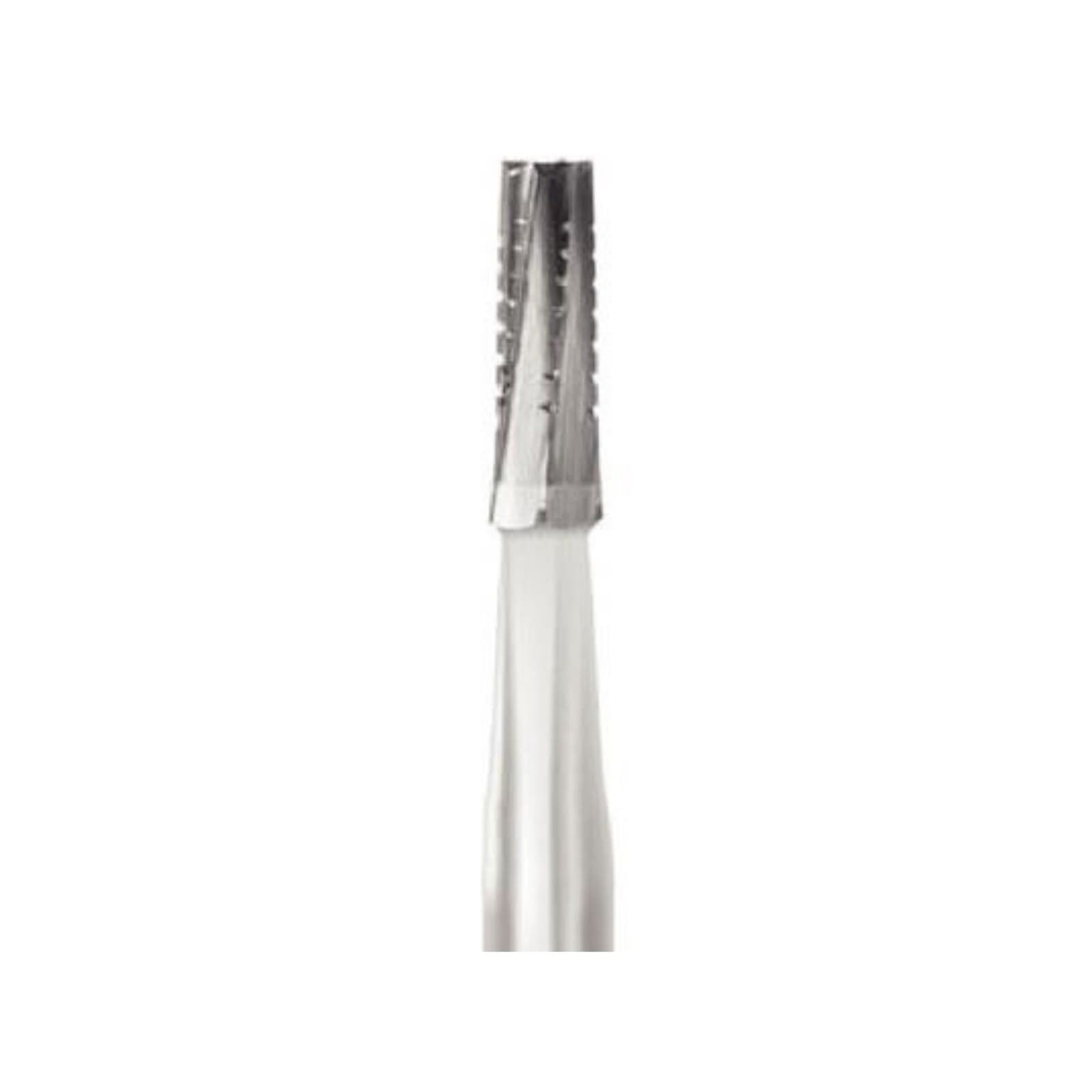Midwest Operative Carbide Bur #702, FG, Tapered Fissure, Flat End, Crosscut, 6 Flutes, 1.6 mm Diameter, 4.1 mm Length, 10/Pkg, 389234 thumbnail 2