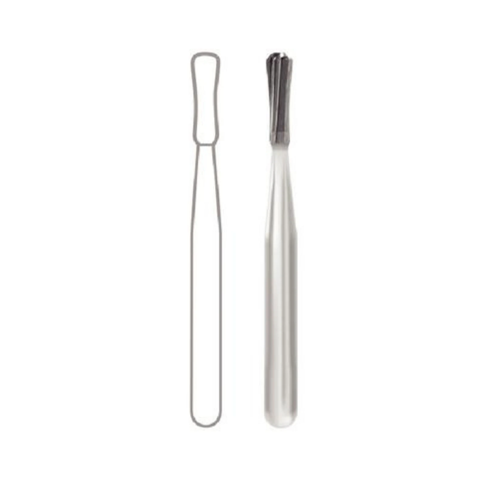 Midwest Operative Carbide Bur FG #333-L, Pear Shape, Friction Grip, 1.4 mm Diameter, 4.1 mm Length, 10/Pkg, 389266 thumbnail 2