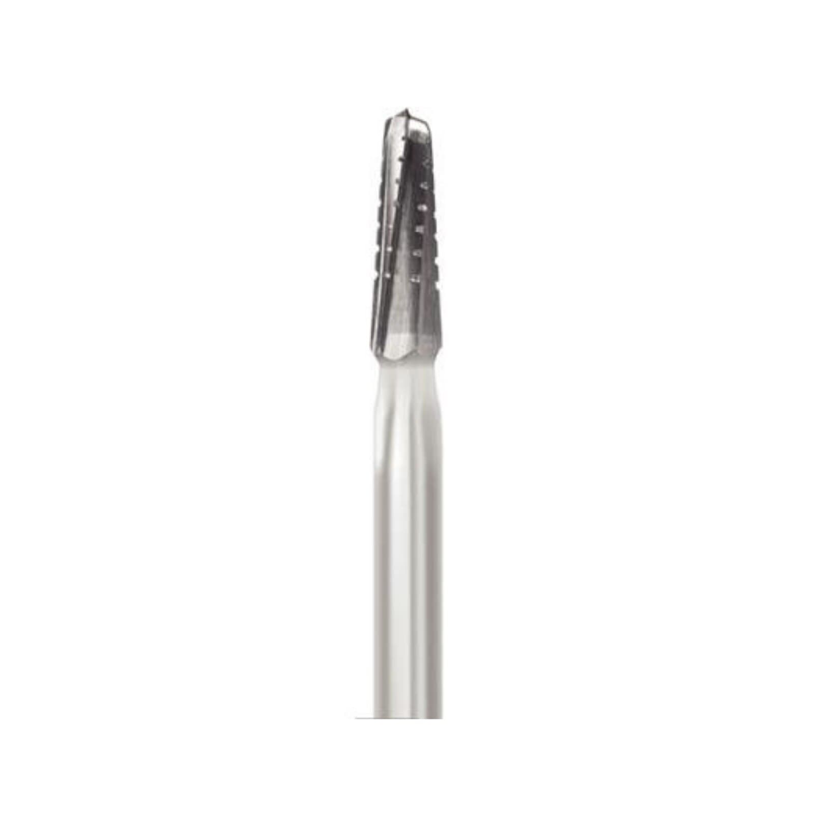 Midwest Operative Carbide Bur #1703-L, HP, Tapered Fissure Crosscut Dome End, 2.1 mm Diameter, 5.7 mm Length, 10/Pkg, 389376 thumbnail 2
