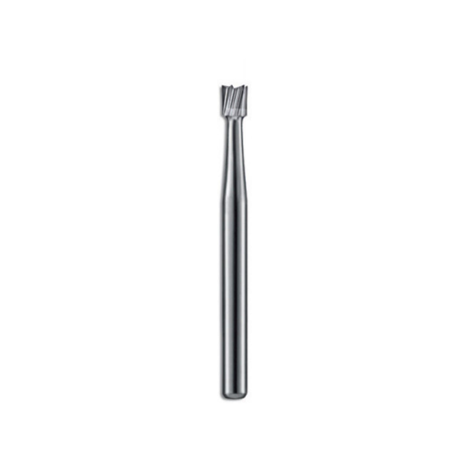 Midwest Operative Carbide Bur #35, Inverted Cone, Flat End, Friction Grip Short Shank, 1.0 mm Diameter, 3.7 mm Length, 6 Flutes, 10/Pkg, 389411 thumbnail 2