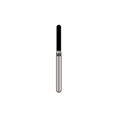Alpen X1 Single-Use Diamond Bur, FG, #881-014SC, Cylinder Round End, Super Coarse, Black, 1.4 mm Diameter, 8.0 mm Length, 25/Pk, X881SC014 thumbnail 9