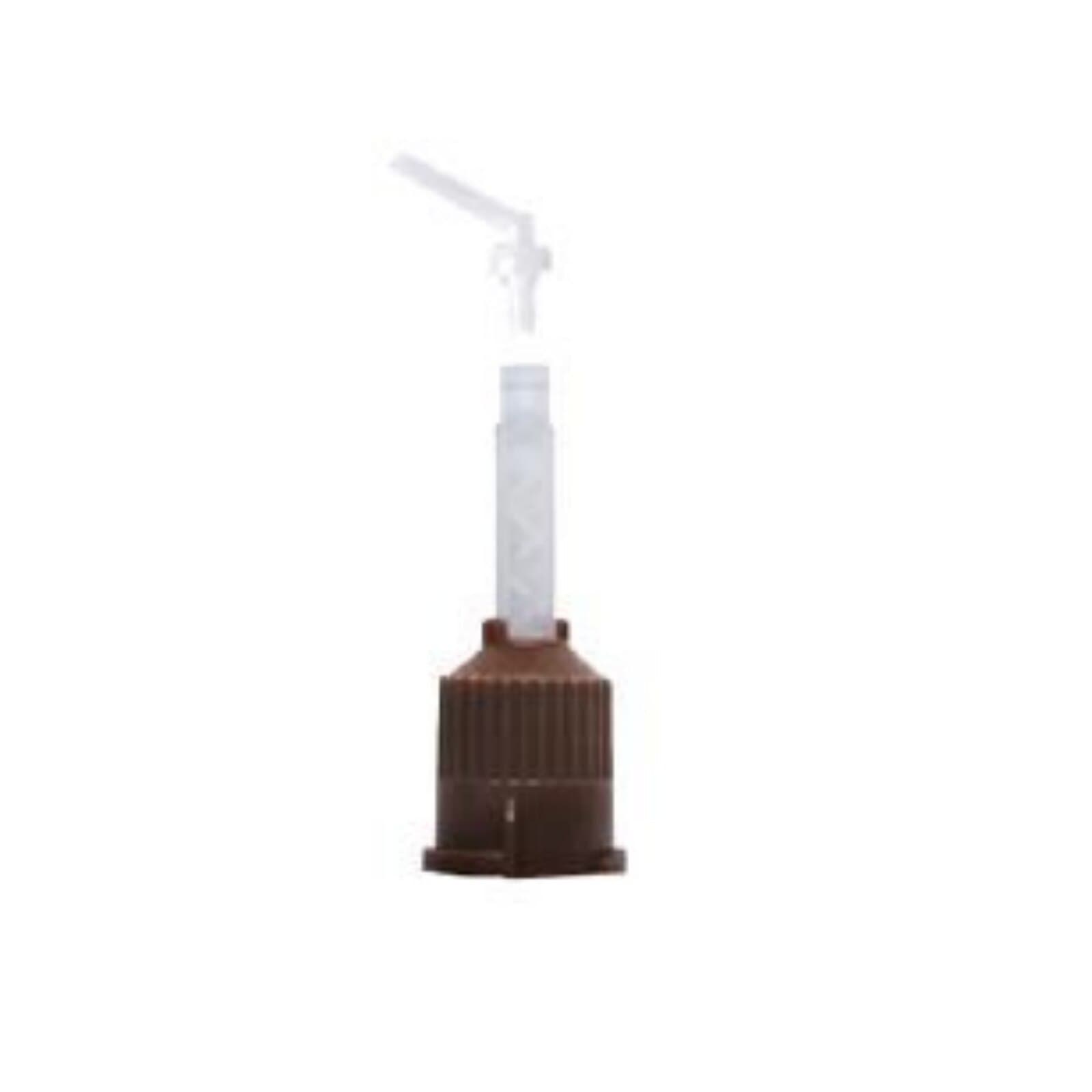 Mimic T-Style Mixing Tips with Intra-Oral Tips, Cement, 1:1, Brown, 50/Pk, MT-Core thumbnail 6