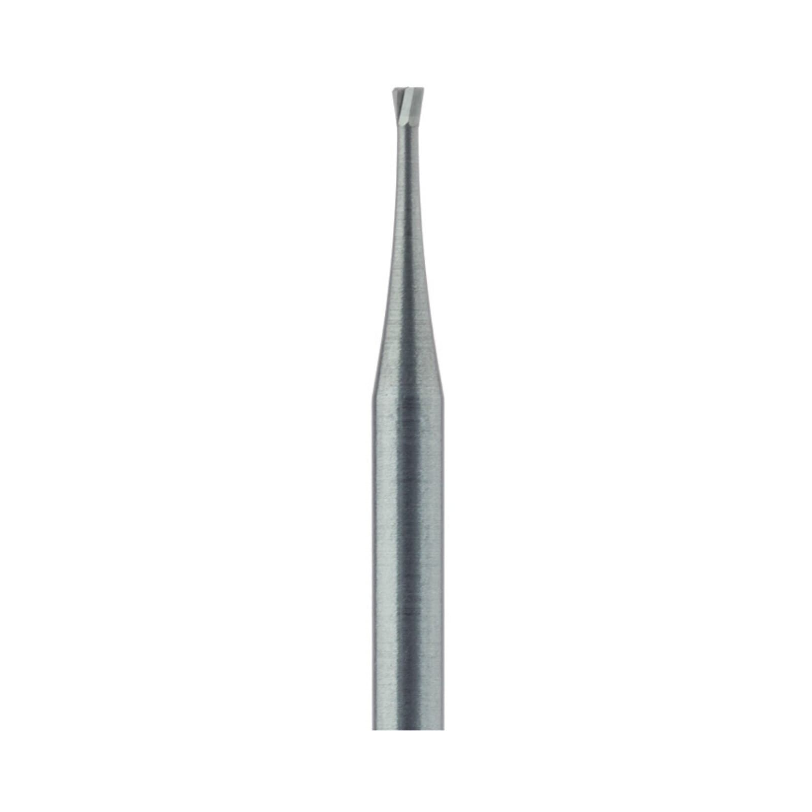 Meisinger Tungsten Carbide Bur HM2-010-HP, Inverted Cone, US #35, 1.0 mm Head Diameter, HP Shank, 5/Pkg thumbnail 2