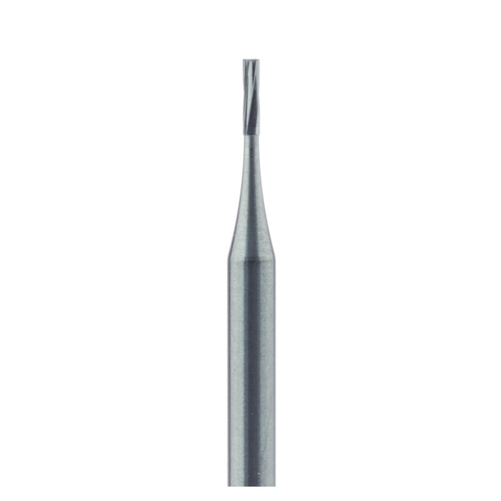 Meisinger Tungsten Carbide Bur, Straight Fissure #56 (HM 21-008), HP, 0.8 mm Diameter, 5/Pkg thumbnail 2