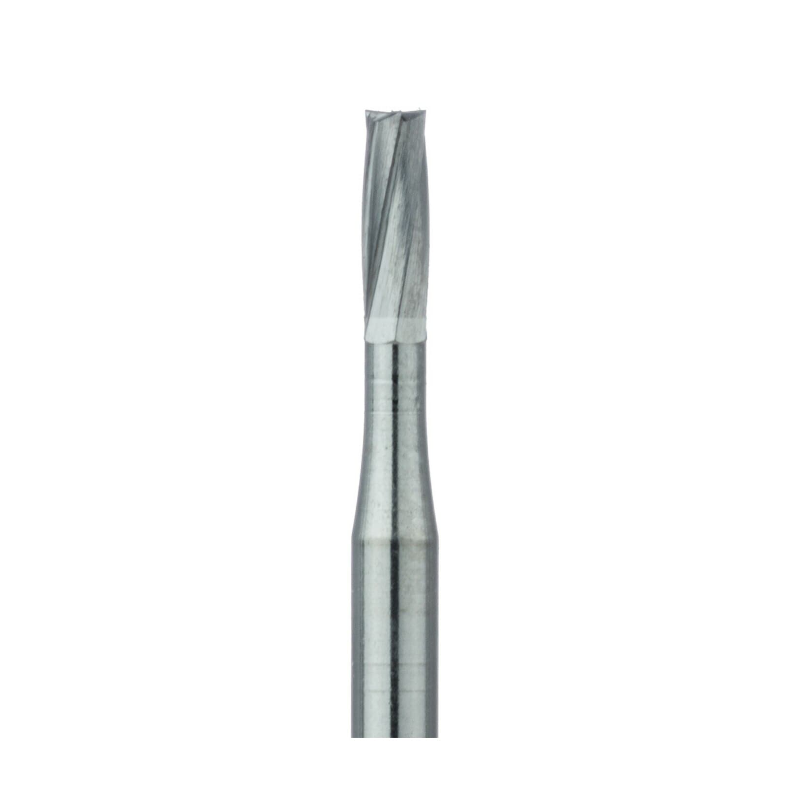 Meisinger Tungsten Carbide Bur, HM21-012-FG, Straight Fissure, #58, 1.2 mm Diameter, Friction Grip, 5/Pkg thumbnail 2
