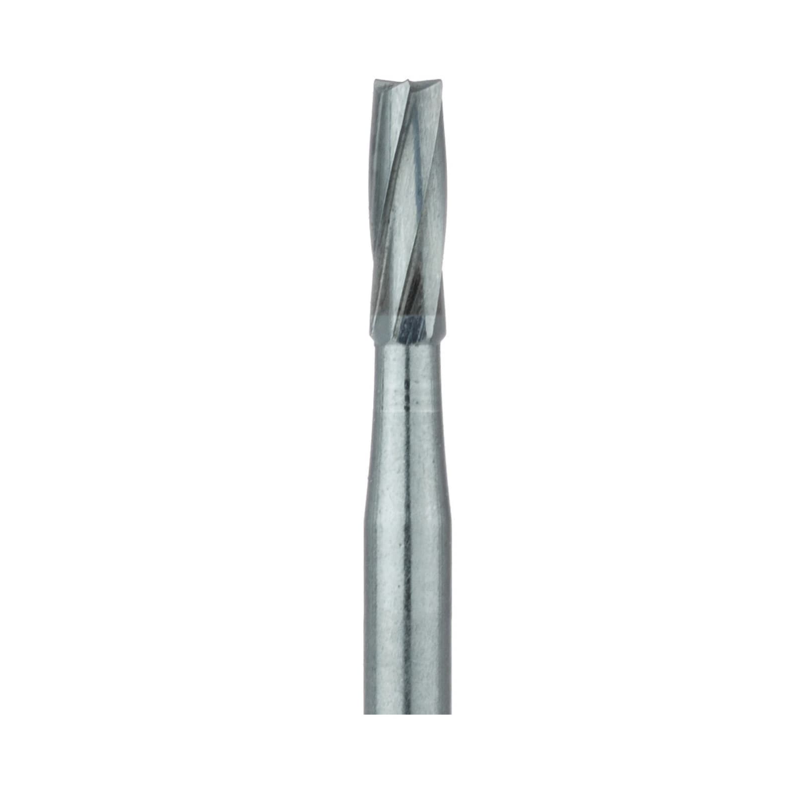 Meisinger FG Carbide Bur #59 (HM21-014), Straight Fissure Cylinder, 1.4mm Head, 4.5mm Working Length, Friction Grip, Pack of 5 thumbnail 2