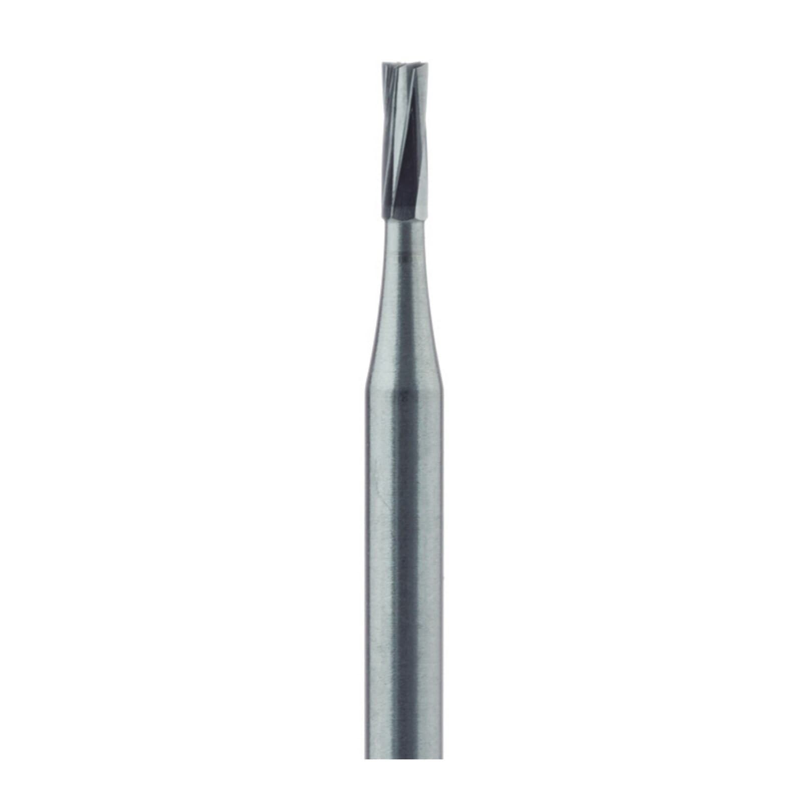 Meisinger Tungsten Carbide Bur #59 (HM 21-014), Cylinder/Straight Fissure, HP, 1.4 mm Diameter, 4.5 mm Head Length, 44.5 mm Shank, 5/Pkg thumbnail 2