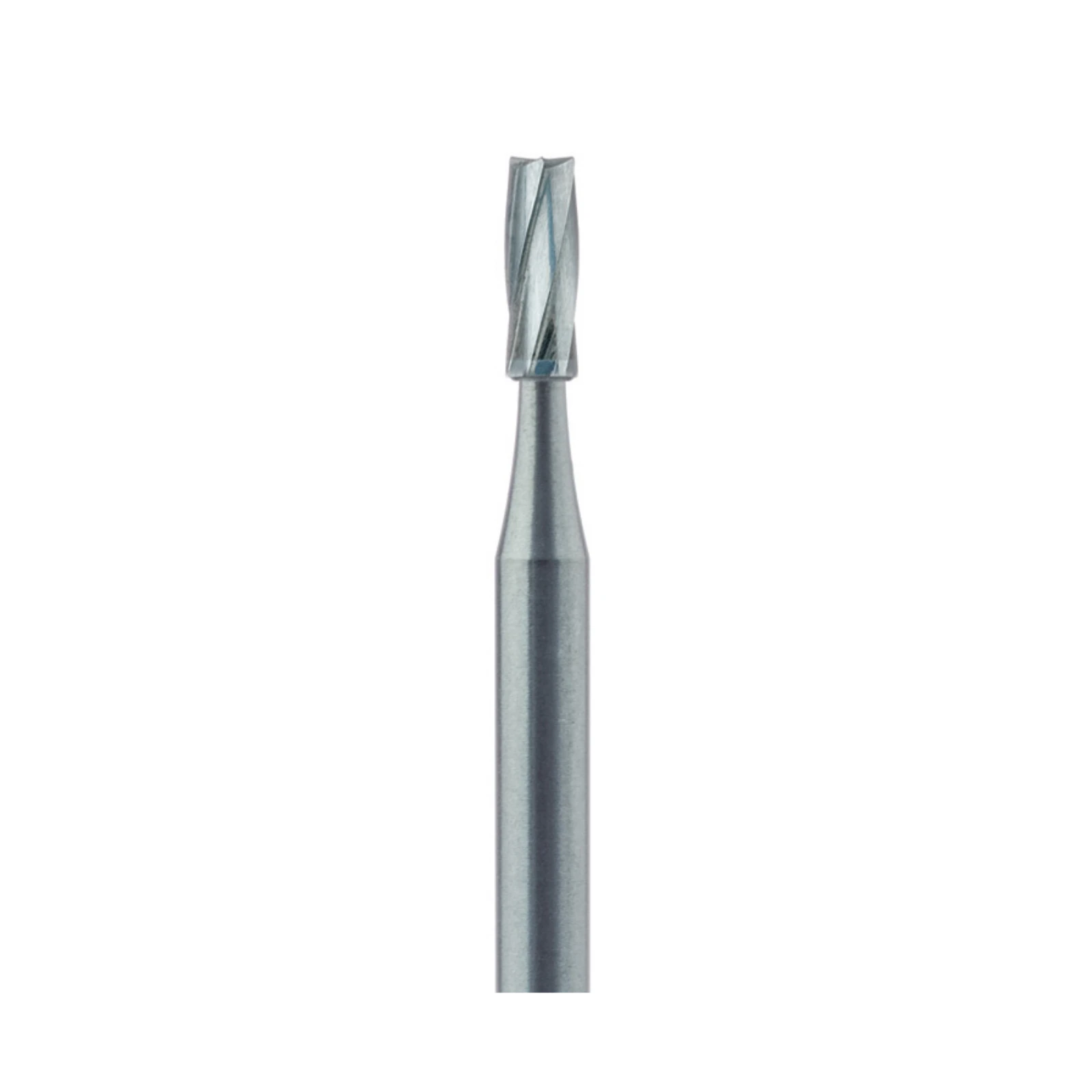 Meisinger Tungsten Carbide Bur, Cylinder (Straight Fissure) #61/HM 21-018, HP, 1.8 mm Diameter, 4.9 mm Head Length, 5/Pkg - Tungsten Carbide Burs, 5/Pkg - Cylinder – 61/HM 21-018, HP, 1.8 mm Diameter, 4.9 mm Head Length, 44.0 mm Shank Length - Image 1