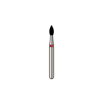 Alpen X1 Single-Use Diamond Bur, FG #368-016, Football Shape, Coarse Grit, 1.6mm Diameter, 3.5mm Length, Green Ring, 25/Bx, X368C016 thumbnail 2