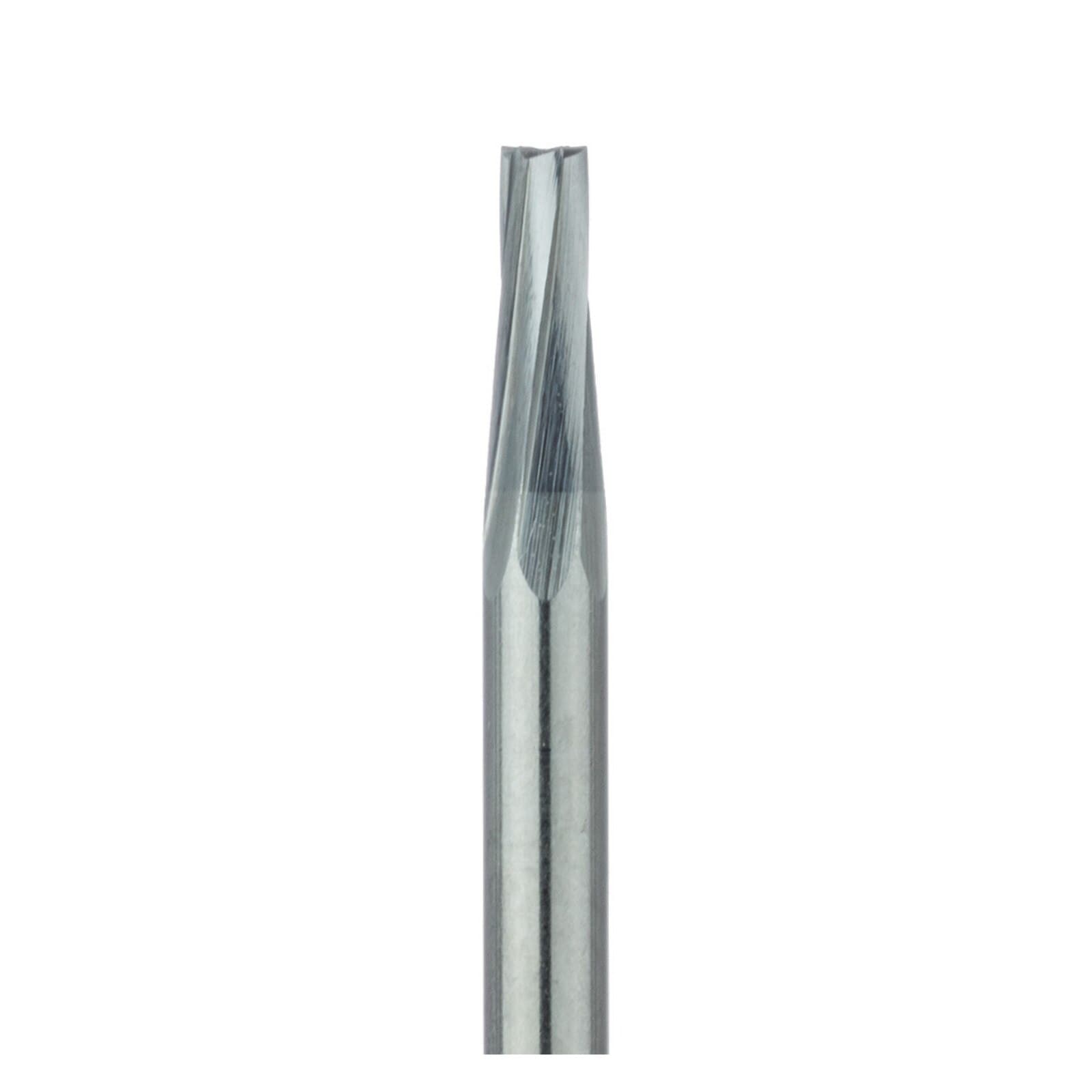 Meisinger HM23-016-FG Tungsten Carbide Bur, Tapered Fissure, FG, 1.6mm, 5/Pk - Meisinger Carbide Burs HM23-016-FG 5/Pk - Image 1