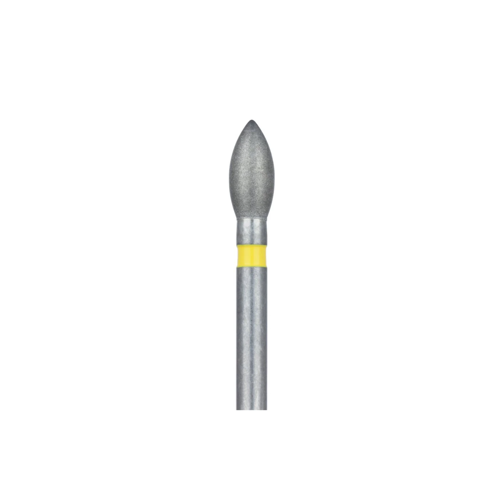 Meisinger 830C-016-FG Diamond Bur, Pointed Football, Extra Fine (X-Fine), 1.6 mm, Friction Grip, 5/Pk thumbnail 3