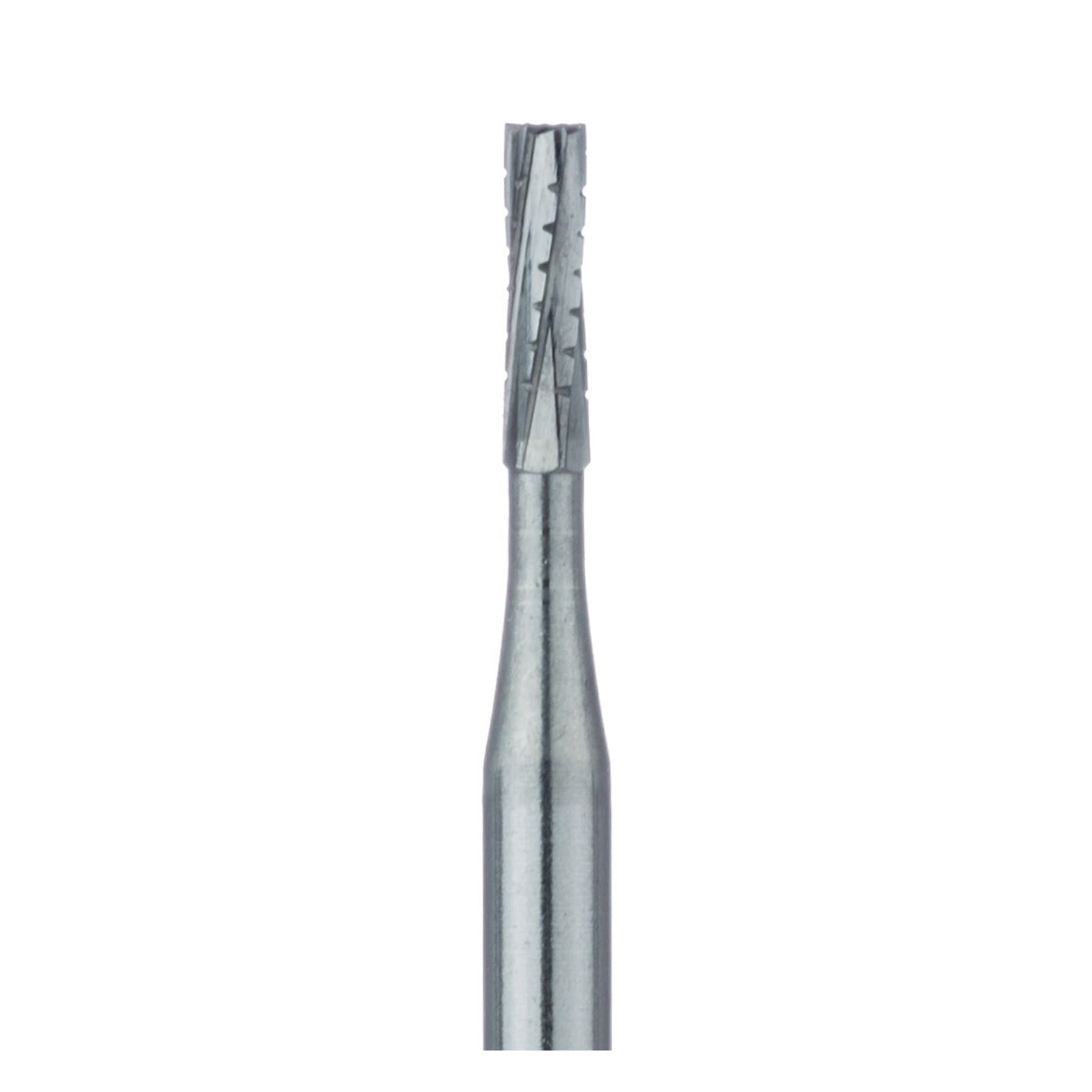 Meisinger Tungsten Carbide Bur HM31 Straight Fissure Cross Cut, FG Short Shank, Size #557, 1.0 mm Diameter, 5/Pkg (HM31-010-SS) thumbnail 2