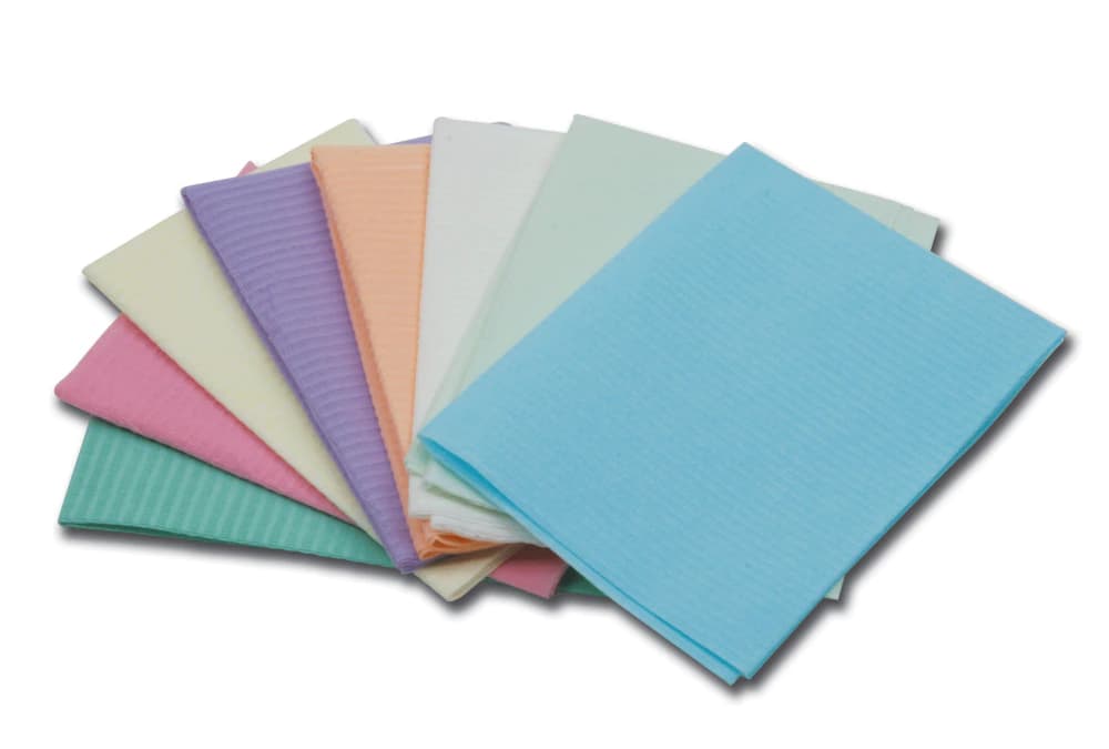 The Essentials Bibs 2+1 Ply 13x18 500/Cs Beige - The Essentials Bibs 2+1 Ply 13x18 500/Cs Beige - Image 1
