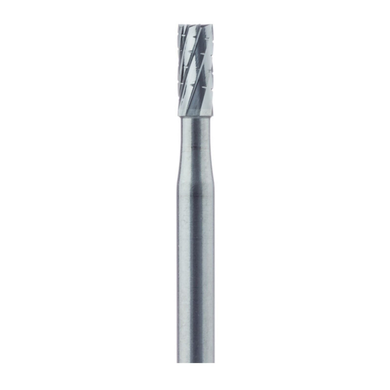 Meisinger Tungsten Carbide Bur #563, X-Cut Fissure, Cylinder, HP, 2.3 mm Diameter, 5.4 mm Head Length, 5/Pkg, HM31-023-HP thumbnail 2