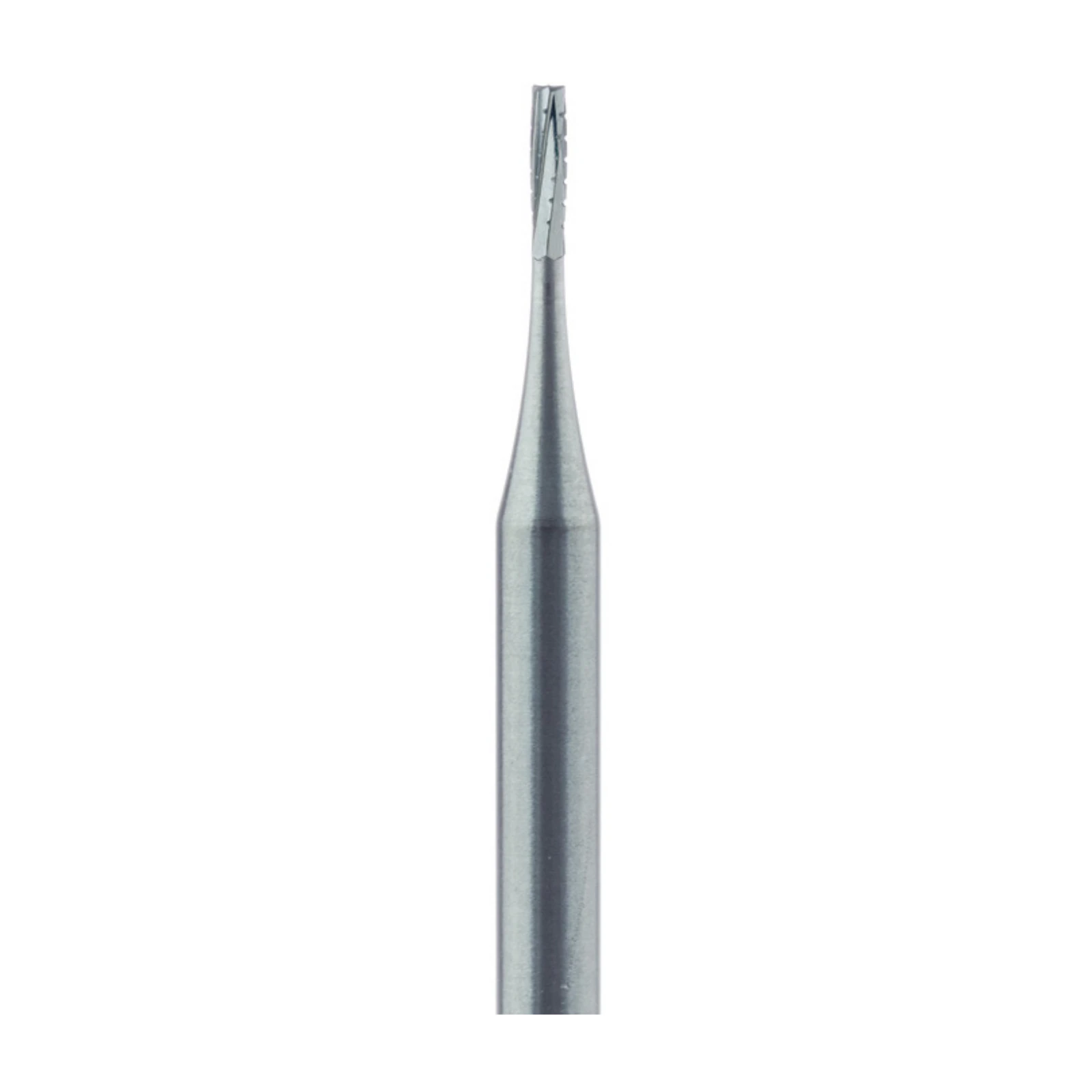 Meisinger Tungsten Carbide Bur HM31S-008-HP, Straight Fissure Cross Cut, Handpiece, 0.8 mm Diameter, 5/Pkg - Tungsten Carbide Burs – HM 31S Straight Fissure Cross Cut HP, 5/Pkg - Size #556S, 0.9 mm Diameter - Image 1