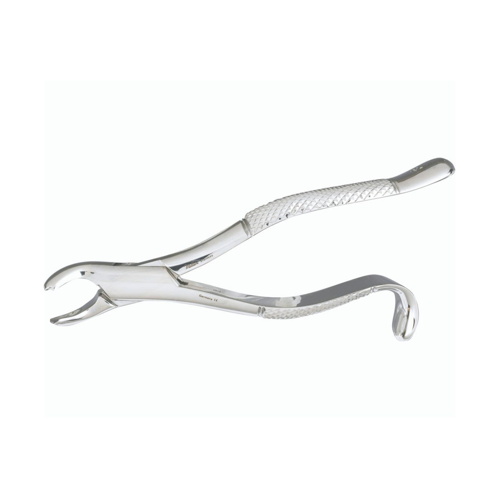 Miltex Extracting Forceps #18L, Upper Molars Left, German Stainless Steel, Serrated, Each thumbnail 2
