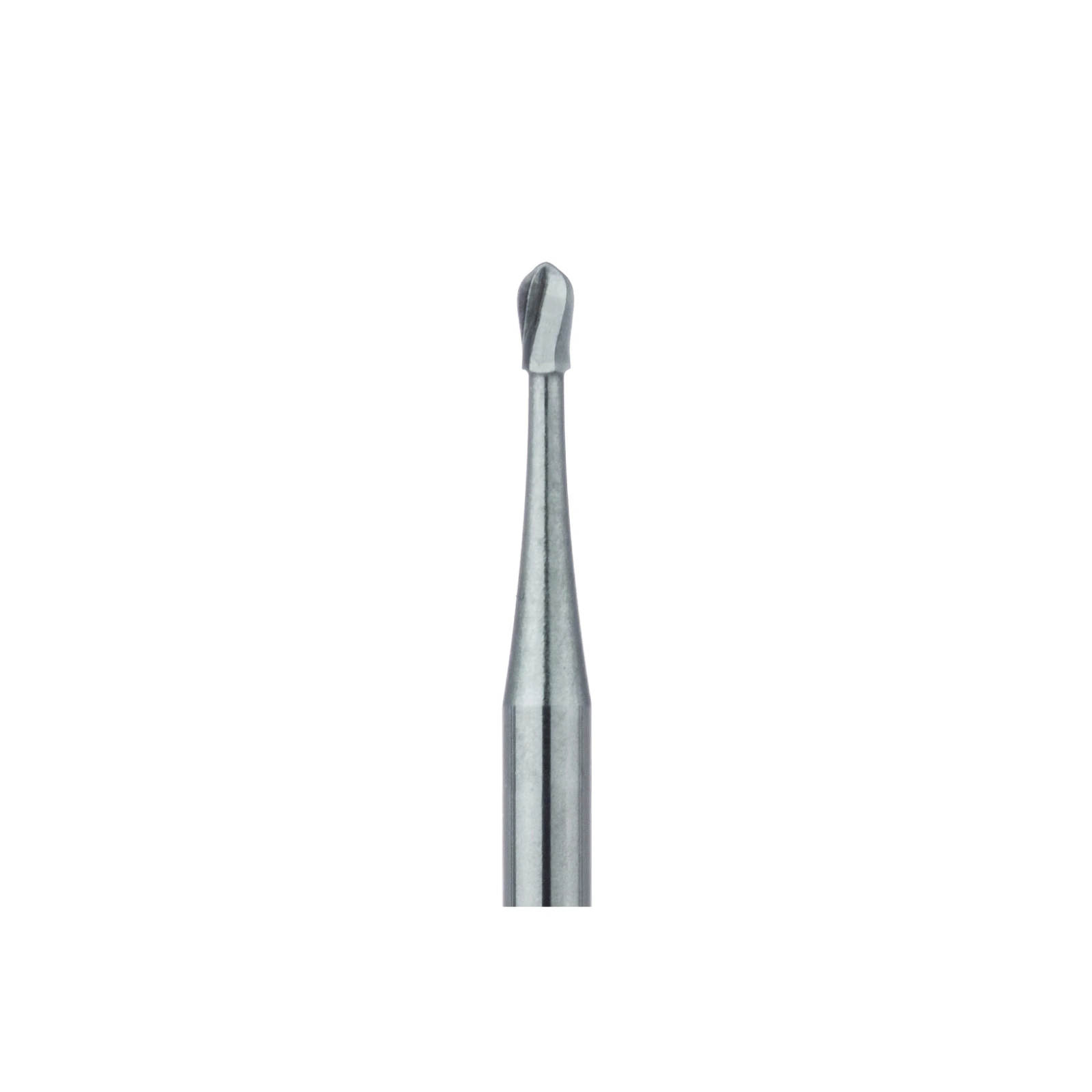 Meisinger Tungsten Carbide Bur HM7-008-SS, Pear Shape, #330, Friction Grip Short Shank, 0.8 mm Diameter, 5/Pkg thumbnail 2