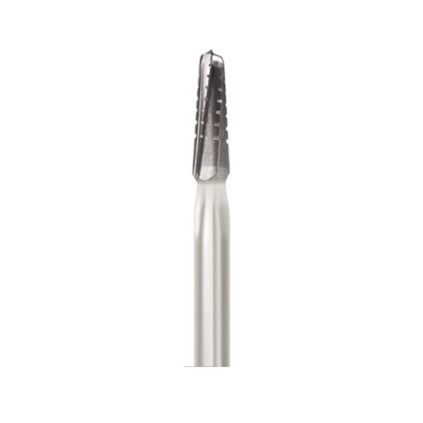 Midwest® Operative Carbide Bur #1703, HP, Tapered Fissure Crosscut Flat End, 2.1 mm Diameter, 4.5 mm Length, 10/Pkg, 389385 thumbnail 2