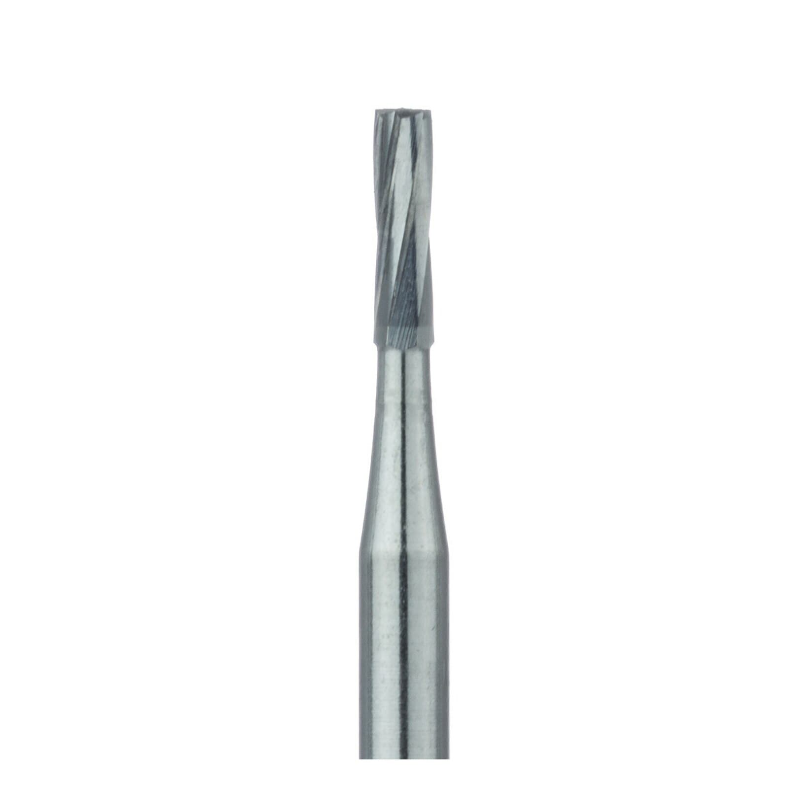 Meisinger Tungsten Carbide Bur #57 Straight Fissure FG, 1.0 mm Diameter, 5/Pkg (HM21-010-FG) thumbnail 2