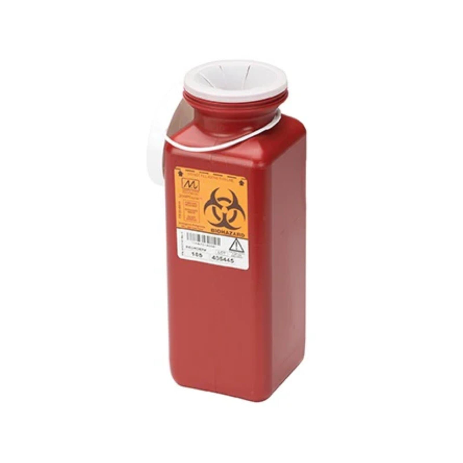 DCI International Replacement Sharps Container, 1.7qt, Red - Replacement Sharps Container 1.7qt - Image 1