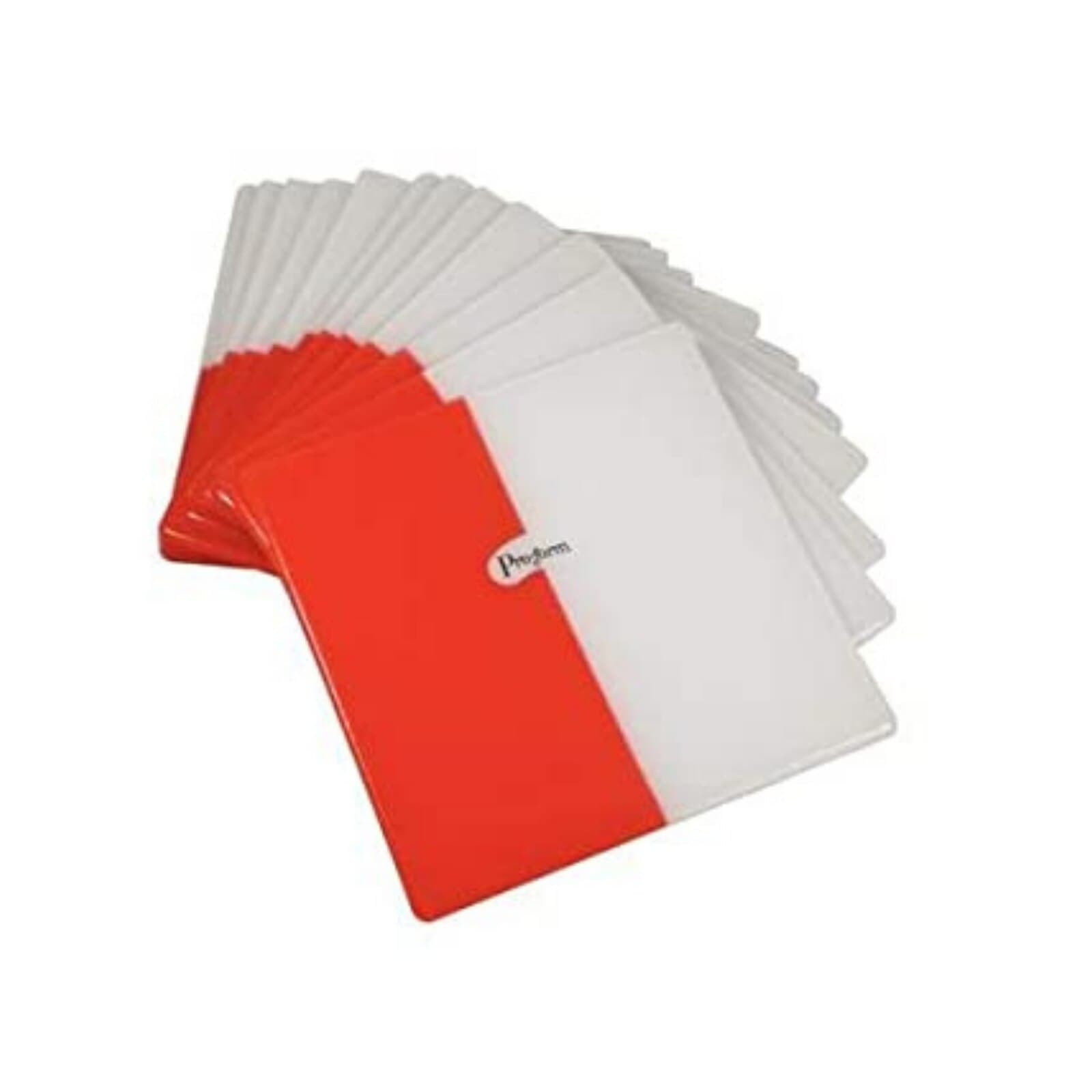Pro-Form Dual-Color Mouthguard Laminate, Red/White, 5" x 5", 0.160" (4mm), 12/Pkg, 9598130 thumbnail 5