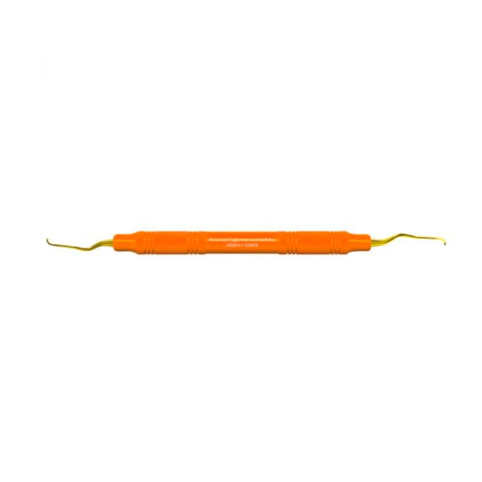 American Eagle XP Gracey Access Curette #11-12, Posterior Mesial, 3/8" EagleLite Resin Handle, Orange, 1/Pk, AEGA11-12XPX thumbnail 6