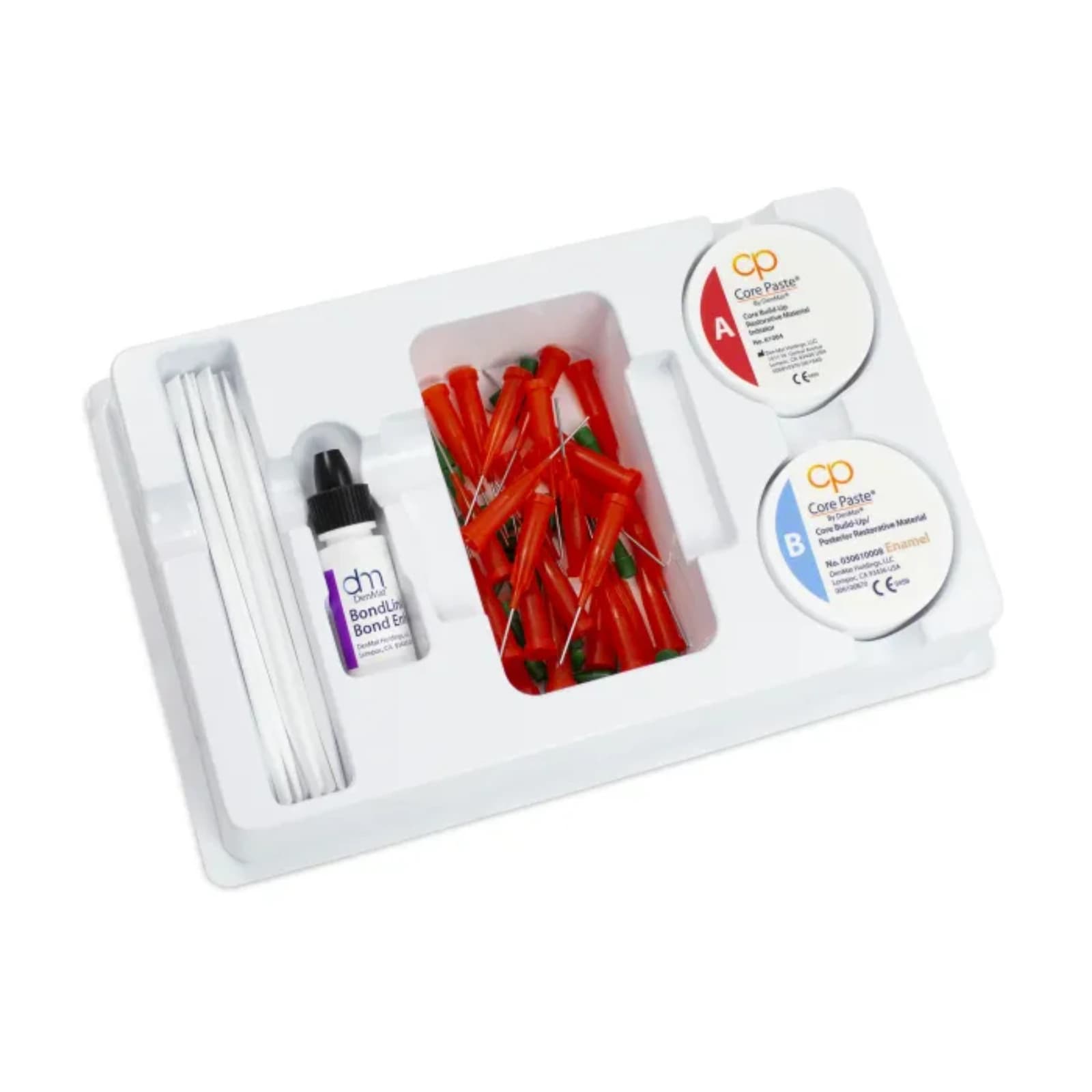 Core Paste Enamel Self-Cure Kit, 50g (2 x 25g Jars), with BondLink and Accessories, 030616000 thumbnail 9