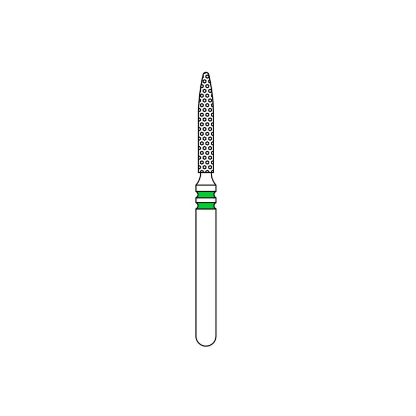 Premier Two Striper EURO Diamond Bur 862-012C, 5/Pk - Two Striper Diamonds EURO 862-012C 5/Pk - Image 1