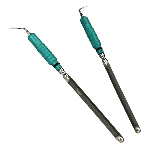 Cavitron FSI-SLI Focused Spray Slimline Ultrasonic Insert, 30 kHz, Left & Right, Dark Green Grip, 2/Pkg, 80401 thumbnail 4