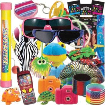 Super Deluxe Toy Chest Assortment, 100 Large Toys, Cardboard Chest, TY110 thumbnail 6