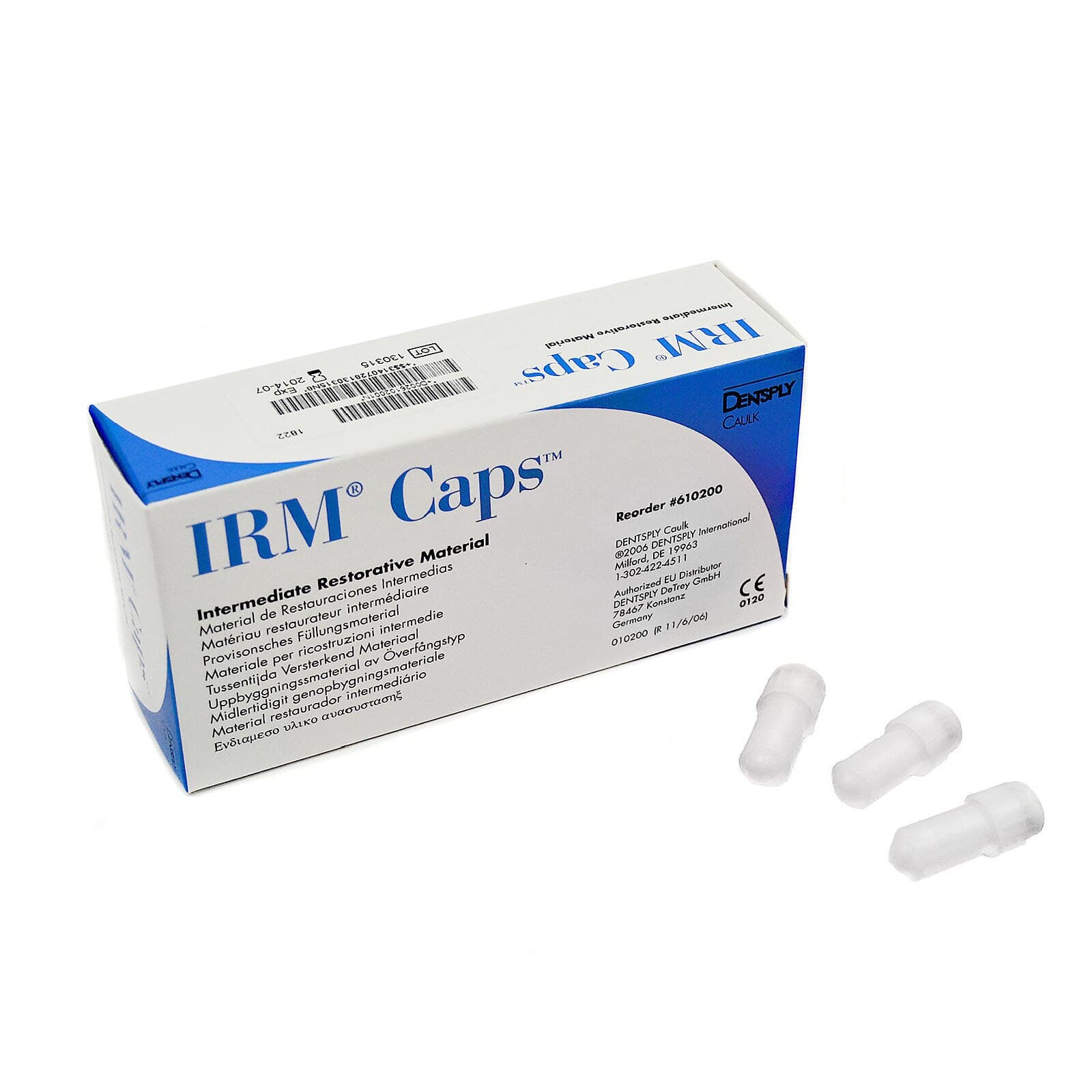 Dentsply Sirona IRM Intermediate Restorative Material Capsules, 0.34 g, 50/Box, 610200 thumbnail 12