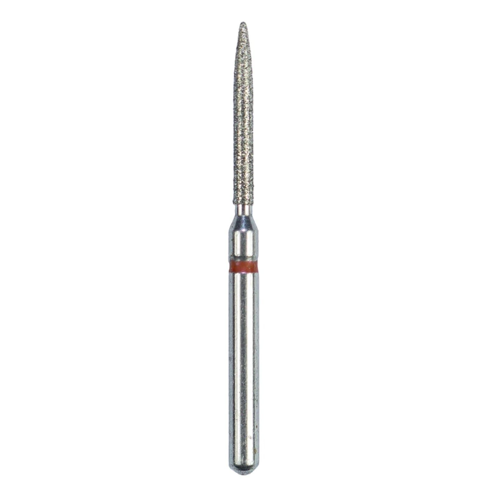 Kerr SimpliCut Single-Use Sterile Diamond Bur, Fine Grit, Flame Shape, Friction Grip, 25/Pack, F863-012-D thumbnail 2