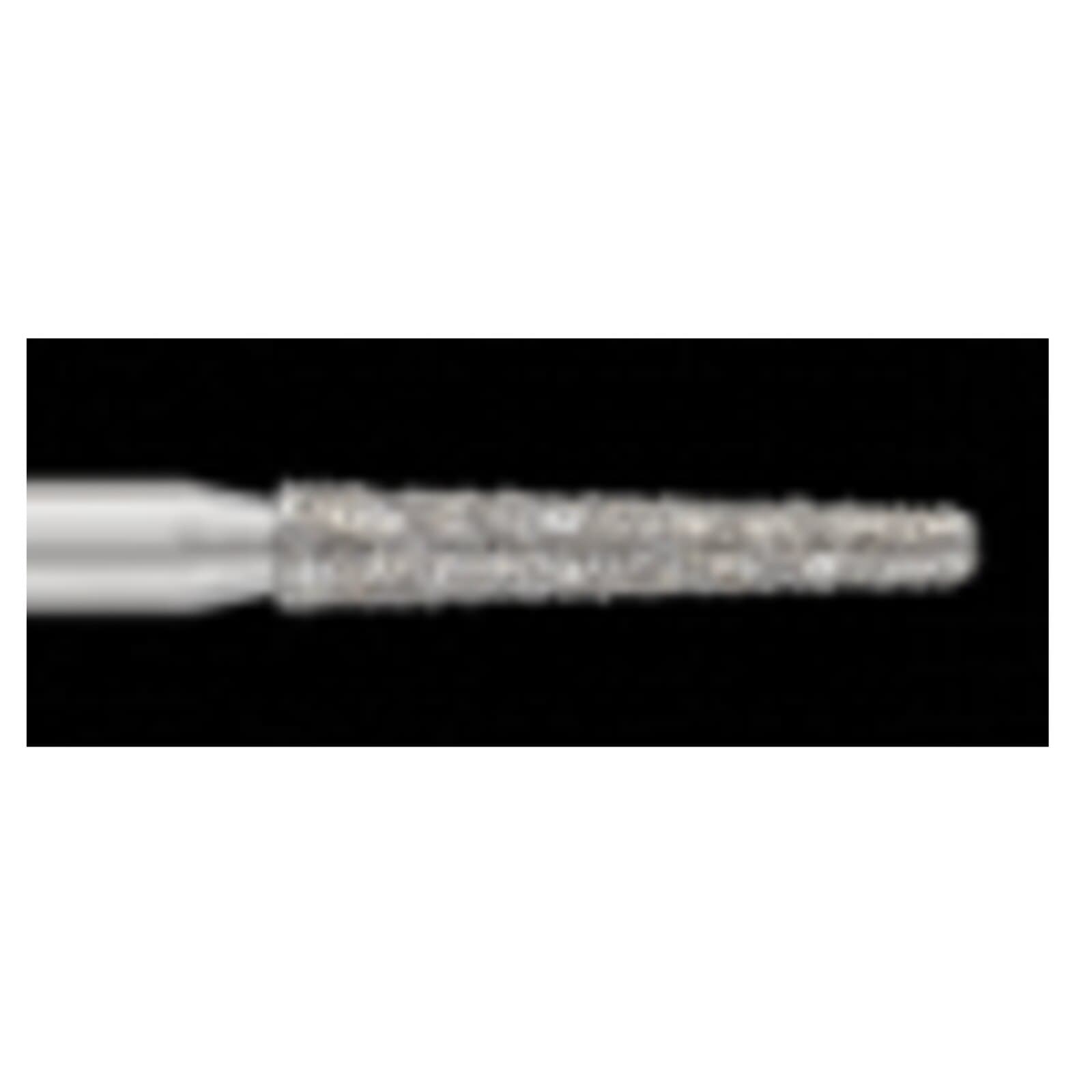 SS White Piranha Single-Use Diamond Bur, FG Short Shank, Super Coarse, Modified Flat End Taper, #847KR-016, 1.6 mm, 25/Pk, 847KR-016SC-S thumbnail 3