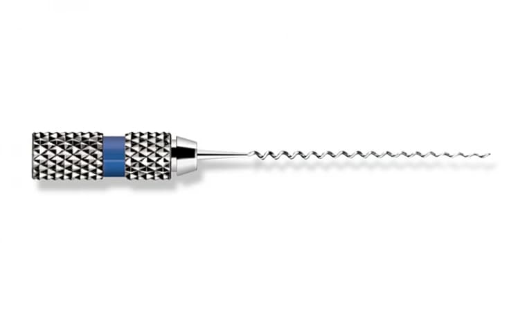 Dentsply Maillefer Lentulo Spiral Paste Fillers, Stainless Steel, Size #4, 21mm, 4/Pk - Lentulo Paste Carriers SS #4 21mm 4/Pk - Image 1