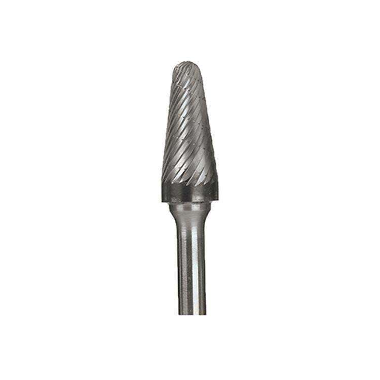Keystone 920 Laboratory Spiral Cut Carbide Bur, Cone, # B 1/2, 1/Pk, 1201690 thumbnail 2