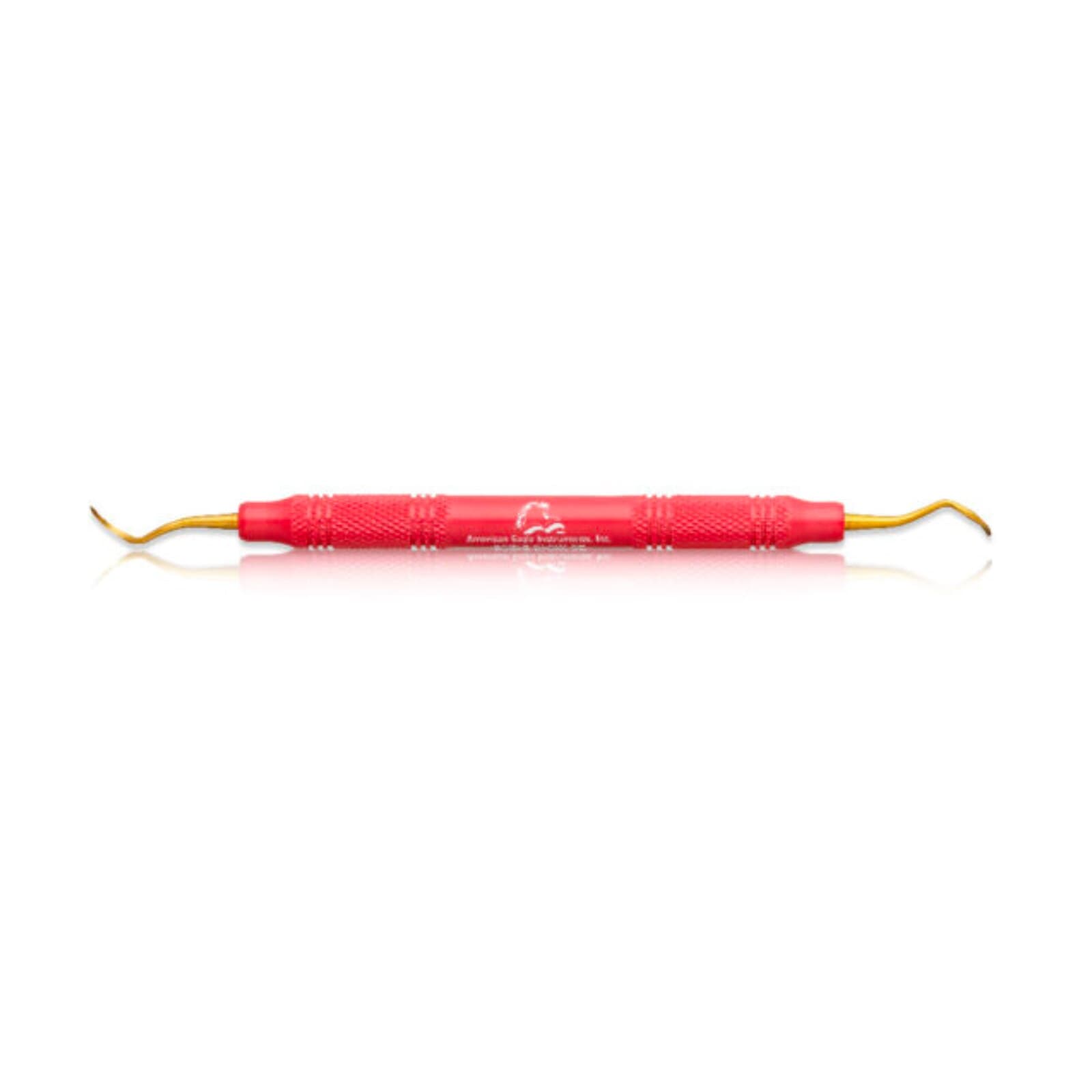 American Eagle Instruments XP Sickle Scaler, Eagle Claw, Double-Ended, Posterior, EagleLite Resin Handle, 3/8", Red, 1/Pk, AESECXPX thumbnail 3