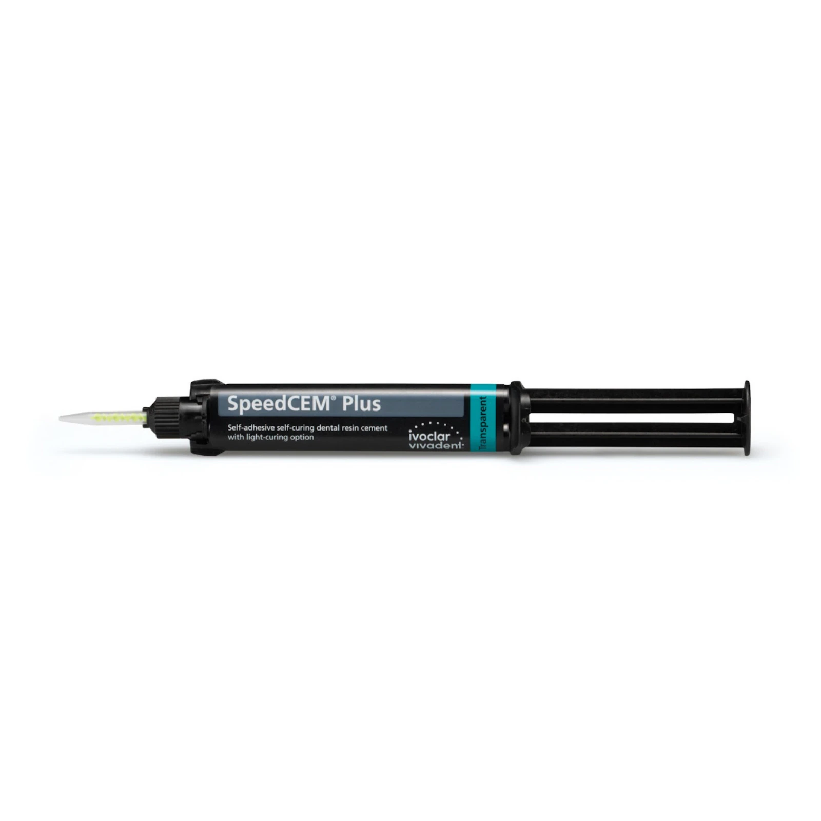 SpeedCEM Plus Self-Adhesive Resin Cement Refill, Transparent, 9 g Syringe, 1/Pk, 681712 thumbnail 2