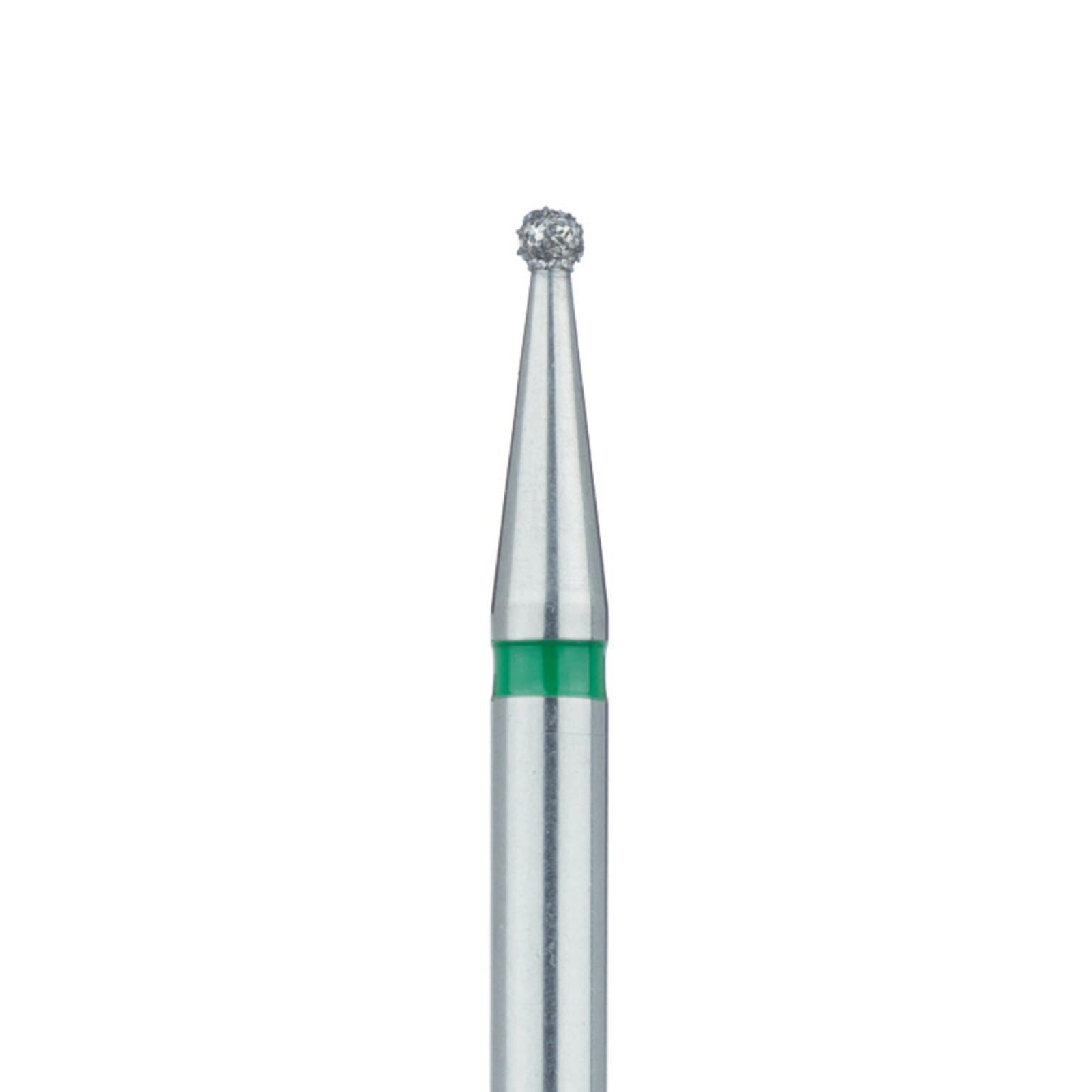 Meisinger 801G-014-HP Coarse Diamond Bur, Round, 1.4 mm, Handpiece (HP), 5/Pack thumbnail 3