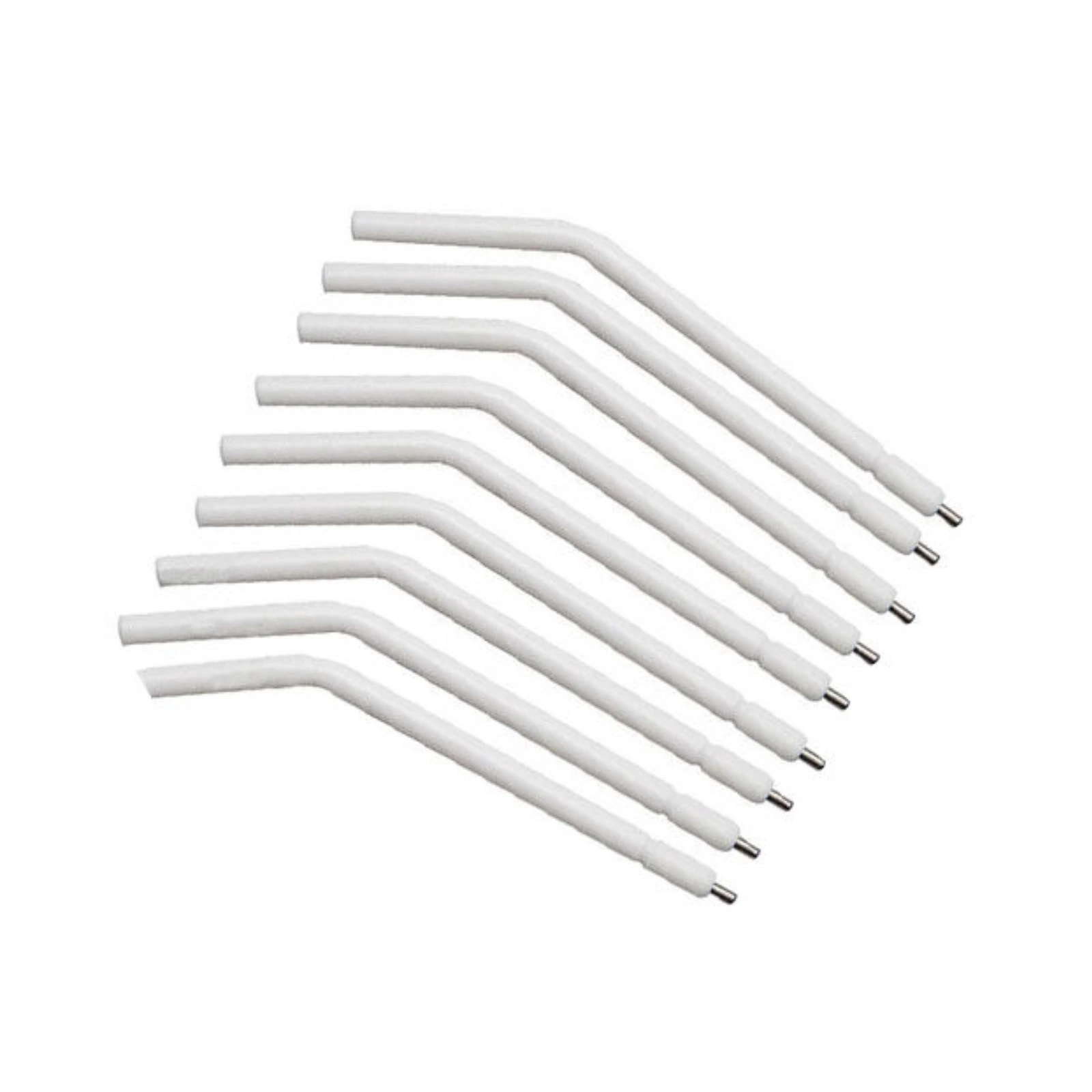 Plasdent AcuTips Disposable Universal Air/Water Syringe Tips, 3-Way White Plastic with Metal Core and Rounded Ends, 150/Bag, TST-MT thumbnail 3