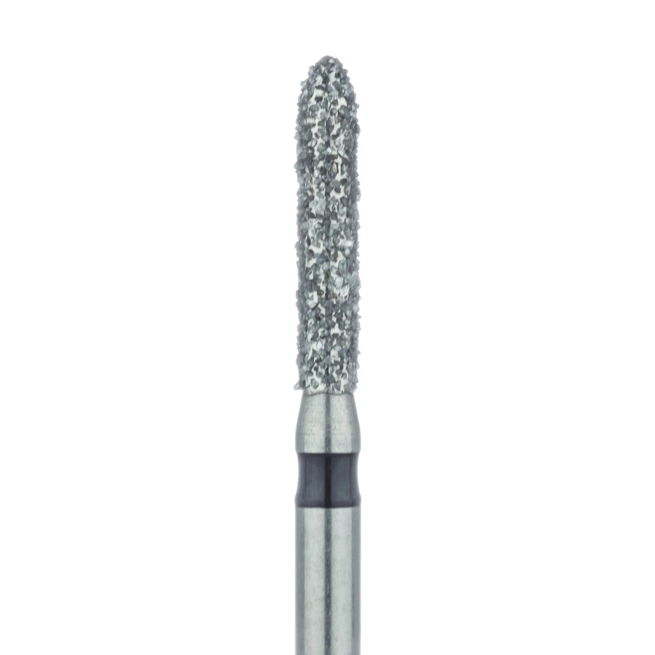 Meisinger 868H-016-FG Diamond Bur, Super Coarse, Torpedo, Friction Grip, 1.6 mm Head Diameter, 5/Pack thumbnail 3