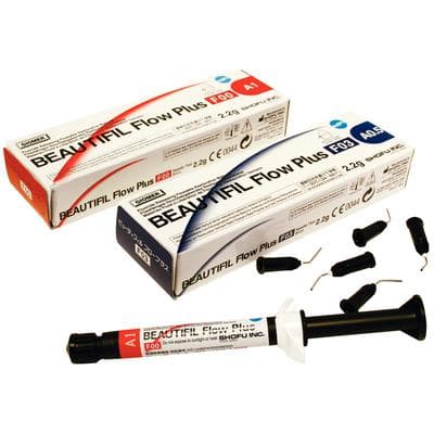 Beautifil Flow Plus Hybrid Composite, Light-Cure, Syringe Refill, F00 (Zero Flow), Shade A2O, 2.2 g, 1/Pk, 2008 thumbnail 8