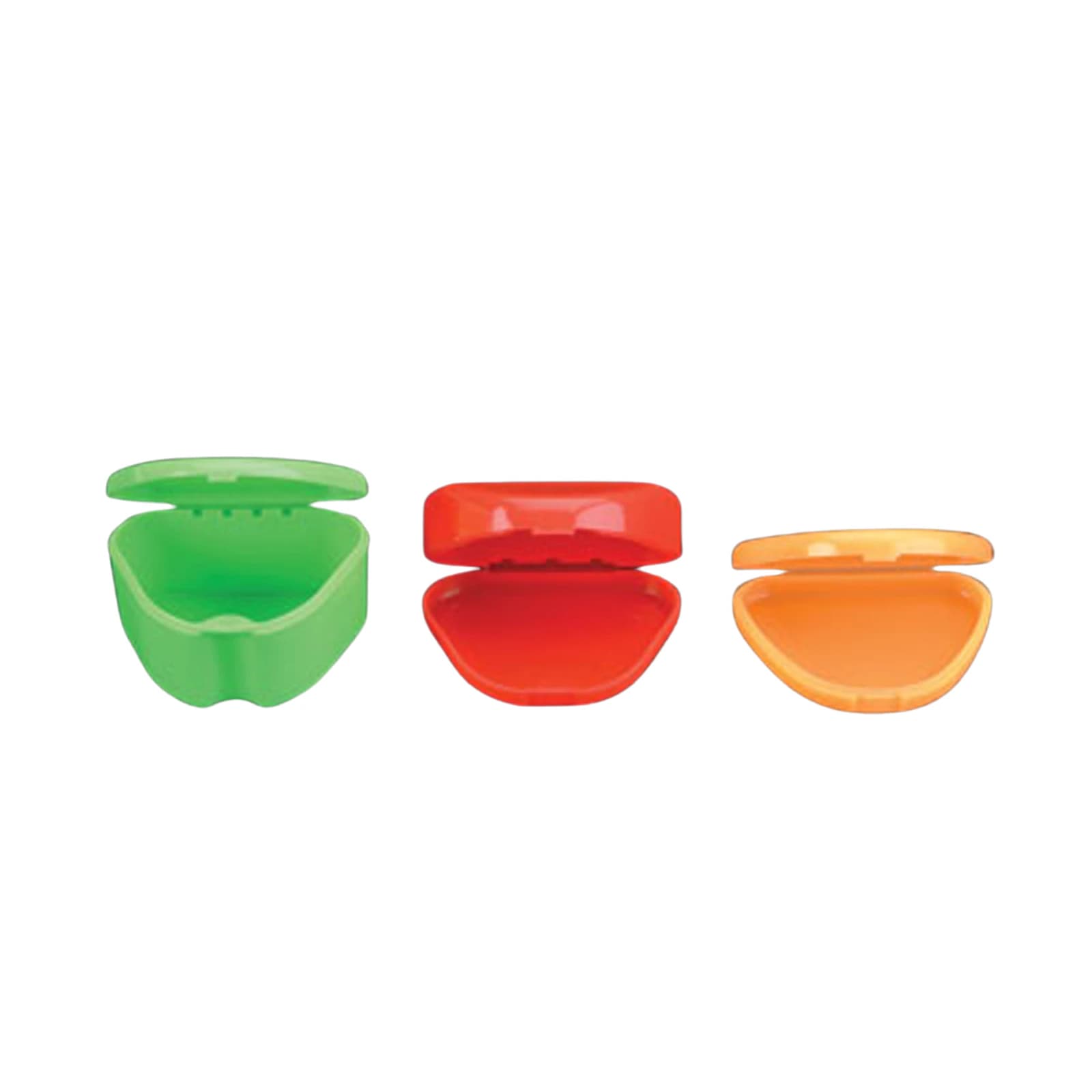 Plasdent iBox Dental Appliance Case, Extra-Slim, Hinged, Assorted Translucent Colors, 12/Box, 200-IBX-ASST thumbnail 7