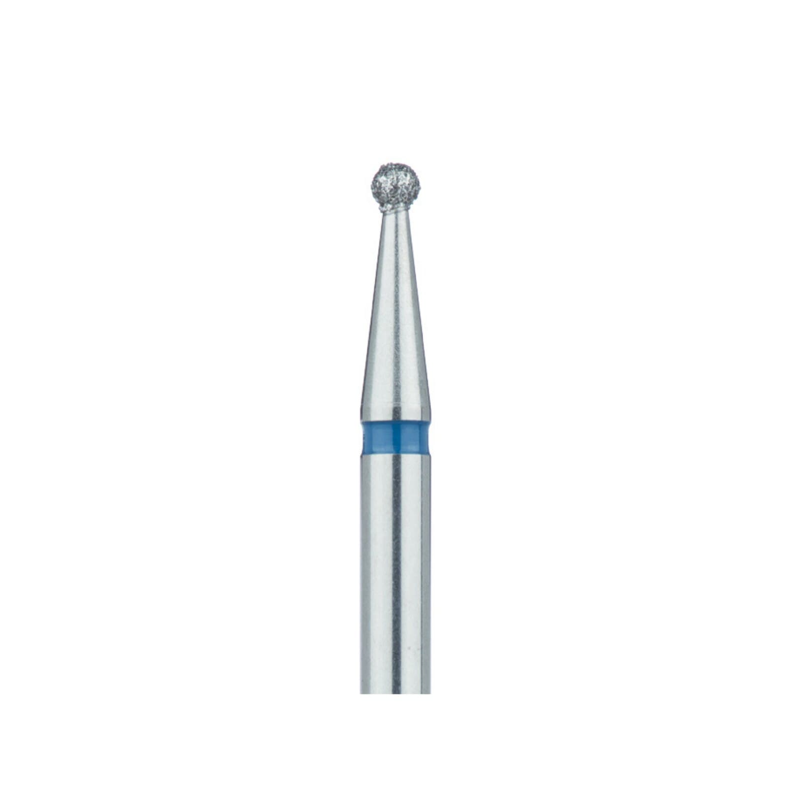 Meisinger 801-016-HP Diamond Bur, Round, Medium Grit, 1.6 mm, HP Shank, 5/Pack thumbnail 3