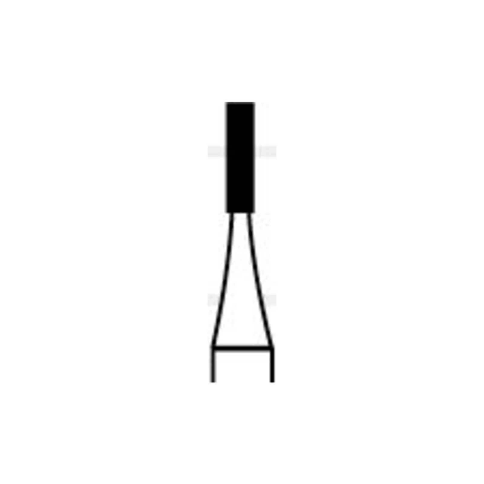 Alpen Carbide Bur FG #556, Crosscut Straight Fissure, Friction Grip, 0.9 mm Diameter, 10/Pk thumbnail 7